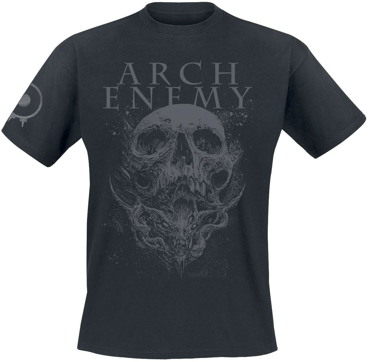 Levně Arch Enemy Demon Skull Tričko černá