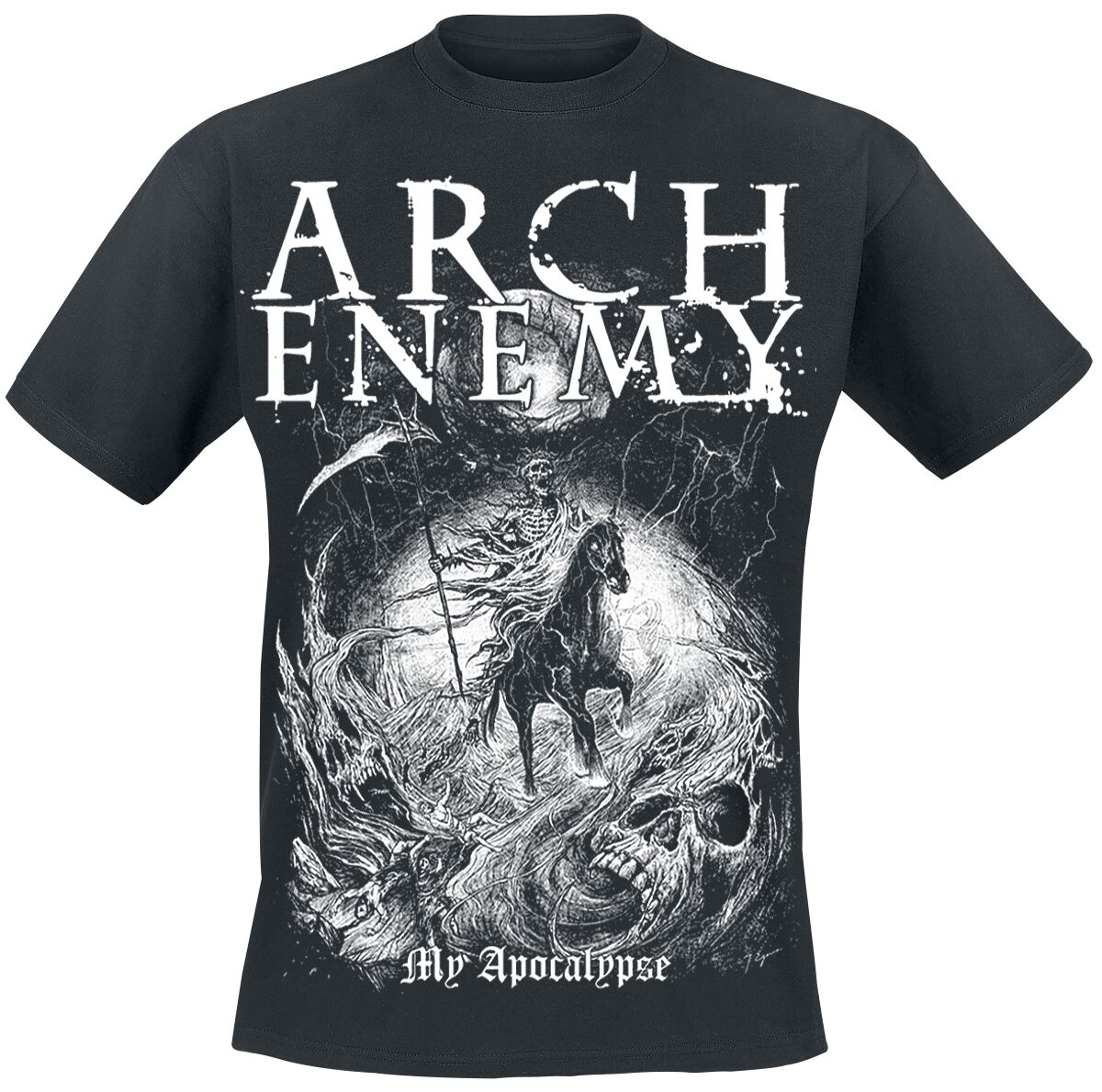 Arch Enemy T-Shirt - My Apocalypse - S bis 5XL - für Männer - Größe 3XL - schwarz  - Lizenziertes Merchandise!