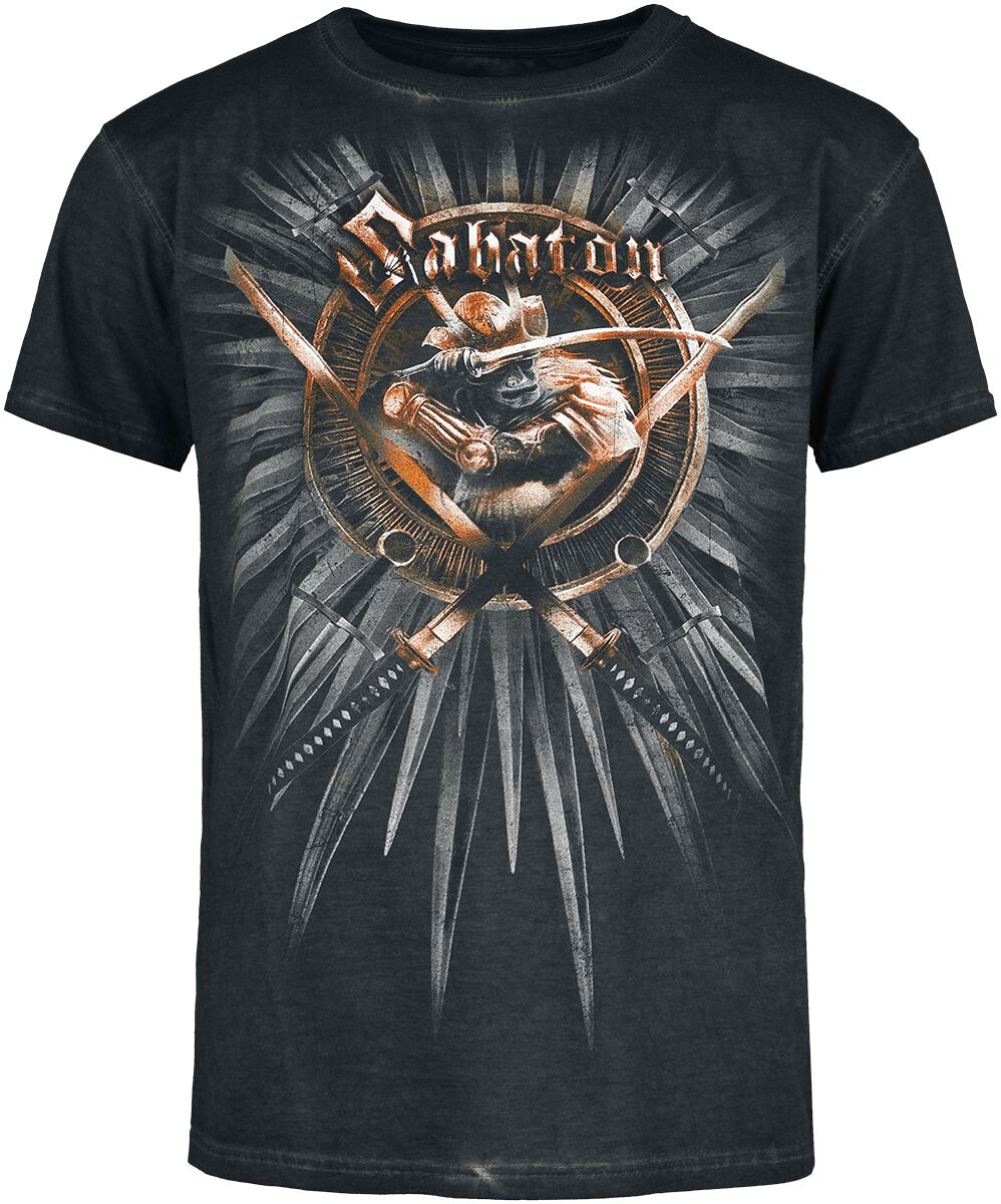Sabaton Shiroyama T-Shirt charcoal in XL