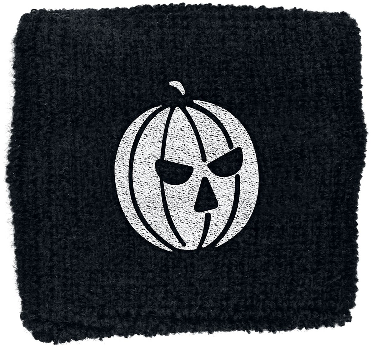 Halloween Pumpkin Schweißband schwarz