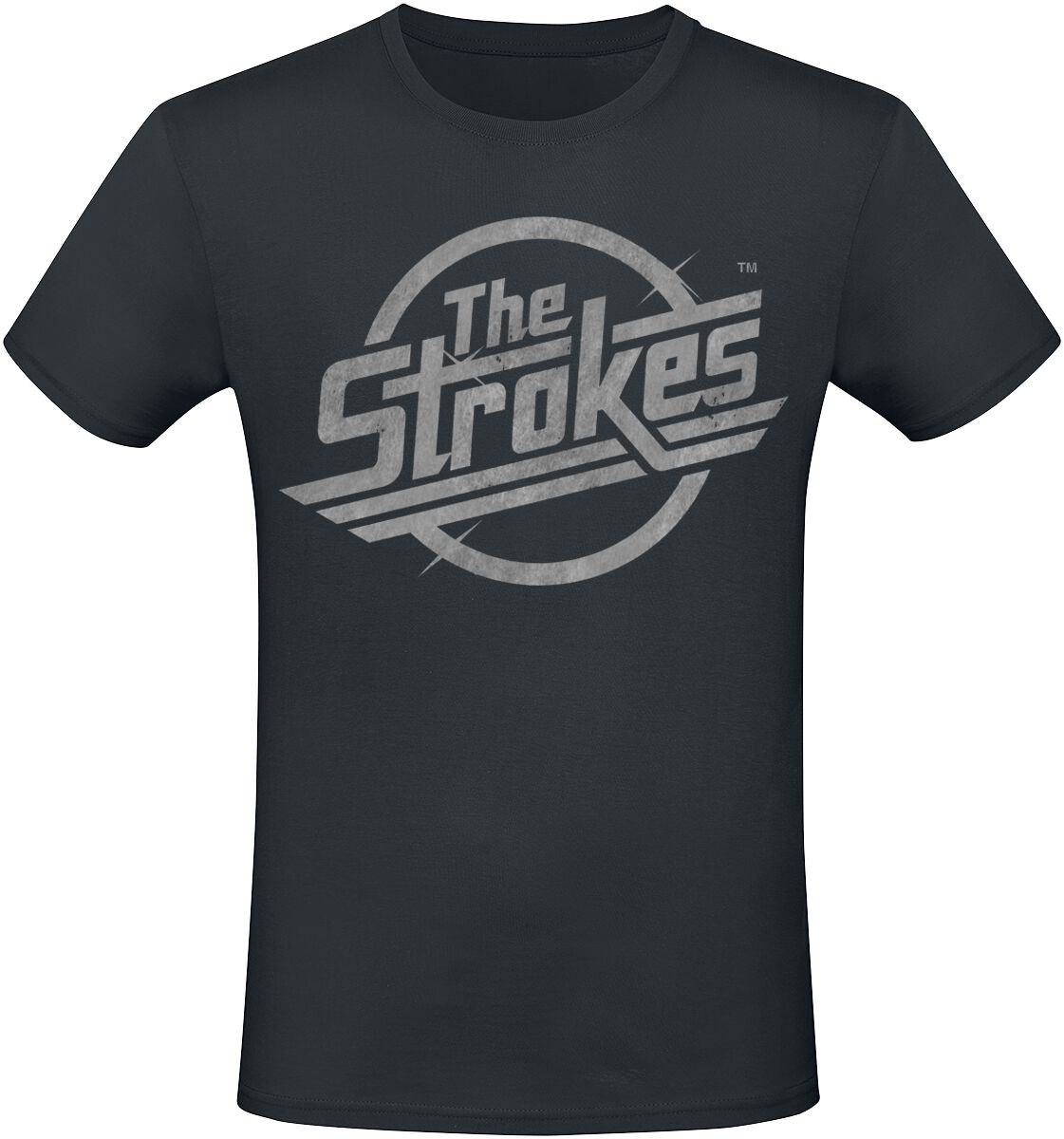 Levně The Strokes Logo Tričko černá