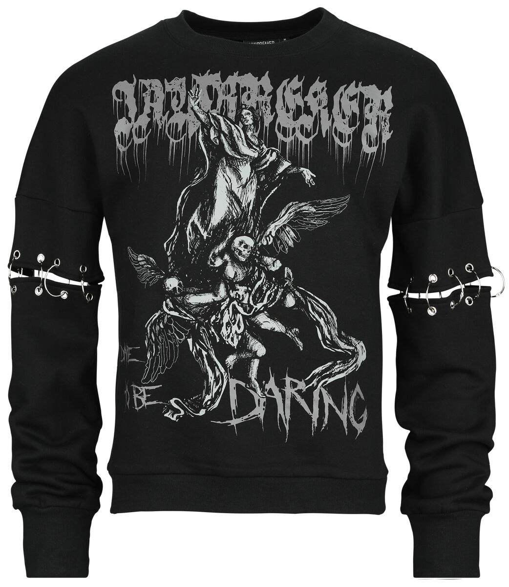 Jawbreaker - Gothic Sweatshirt - Dare To Be Daring - S bis XXL - Größe XL - schwarz