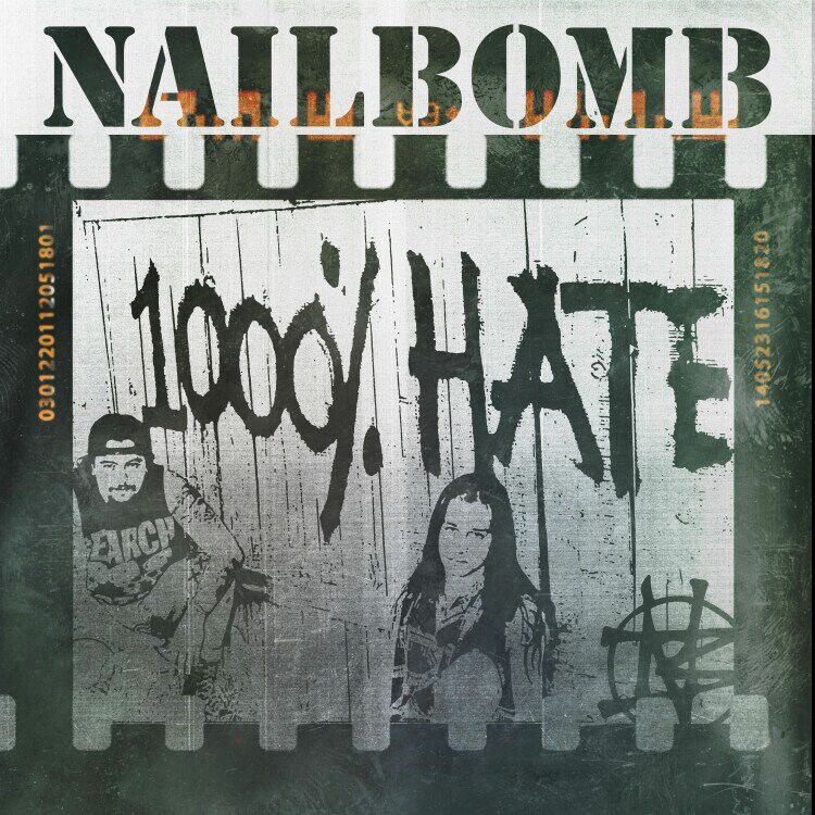 Nailbomb 100% hate CD multicolor