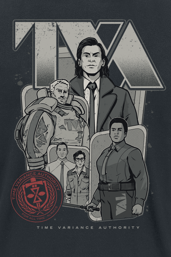 Loki - Marvel T-Shirt - TV A Workforce - S bis XL - für Männer - Größe XL - schwarz  - Lizenzierter Fanartikel