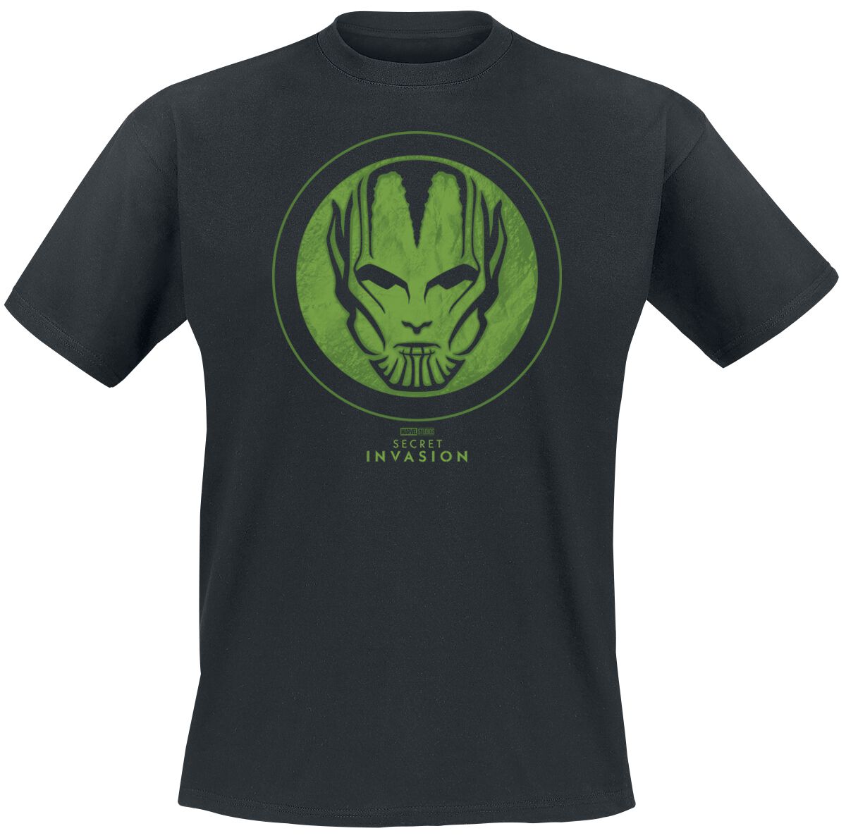 Secret Invasion - Marvel T-Shirt - Skrull Logo - S bis XXL - für Männer - Größe S - schwarz  - EMP exklusives Merchandise!