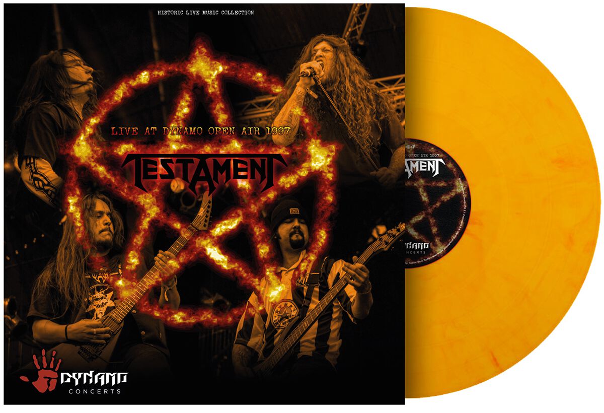 Live at Dynamo Open Air 1997 von Testament - LP (Coloured, Limited Edition, Re-Release, Standard)