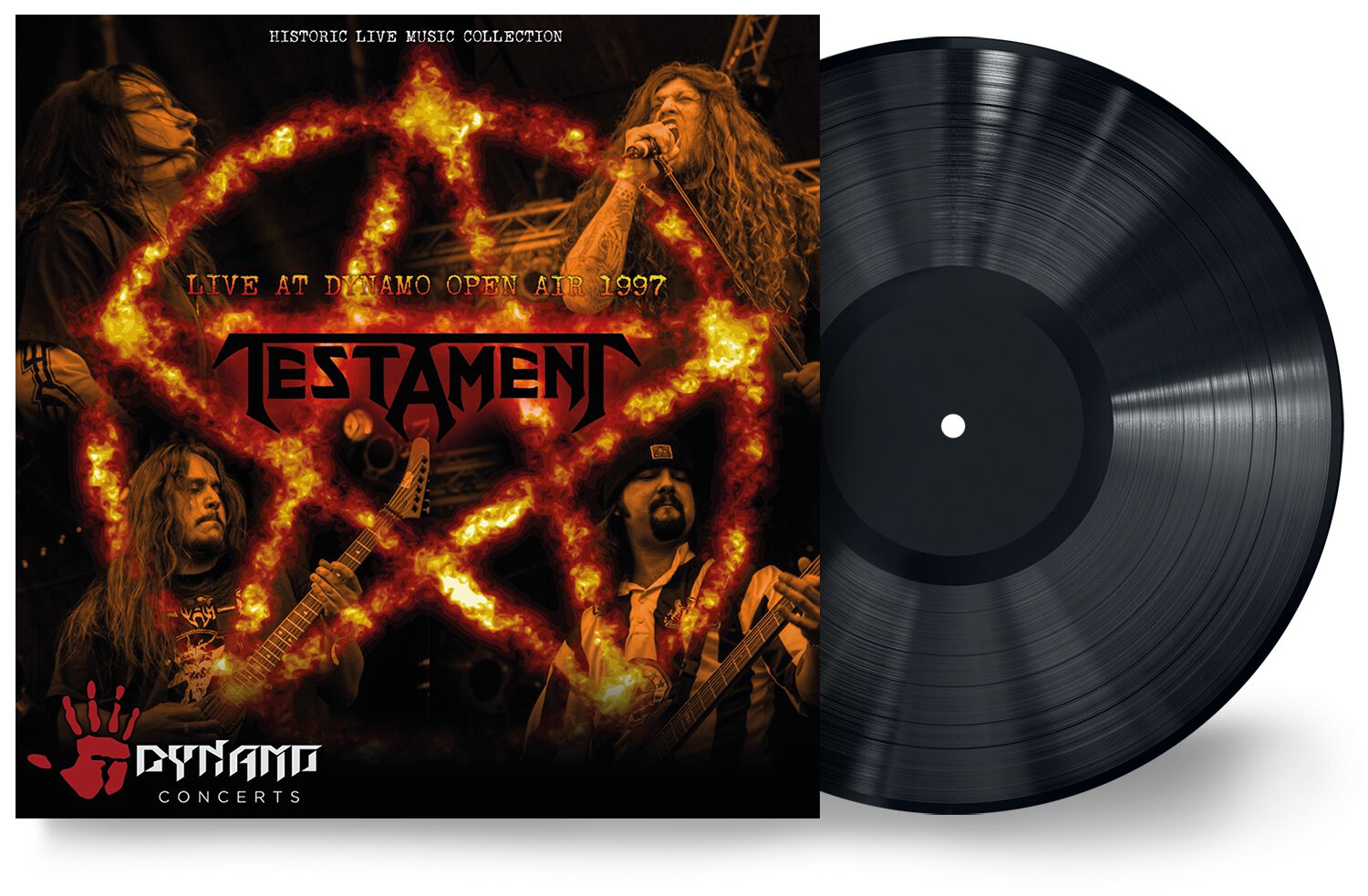 Testament Live at Dynamo Open Air 1997 LP multicolor