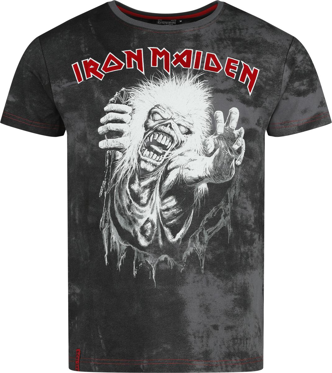 Iron Maiden T-Shirt - EMP Signature Collection - S bis 3XL - für Männer - Größe S - grau/schwarz  - EMP exklusives Merchandise!