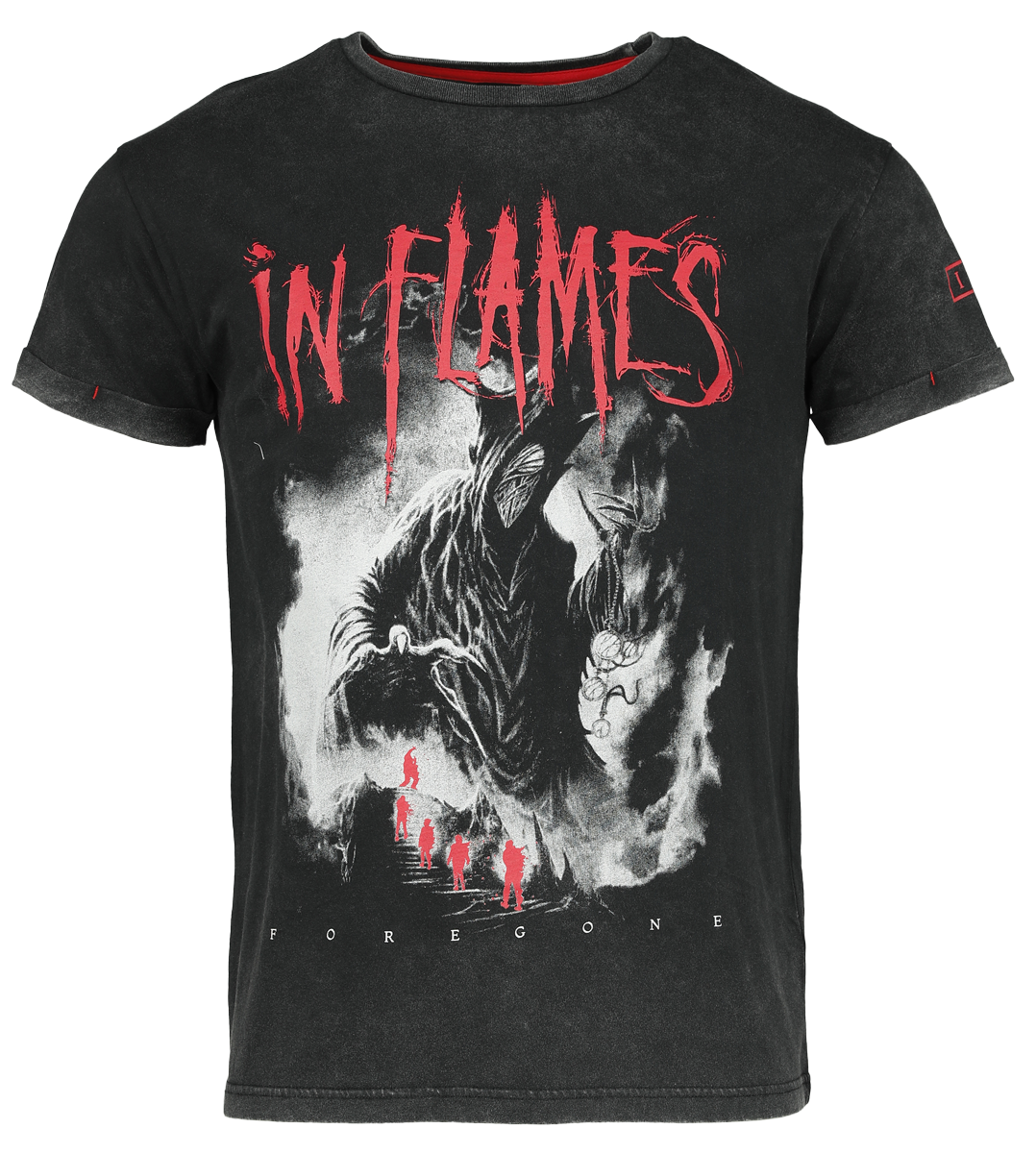 In Flames - EMP Signature Collection - T-Shirt - grau - EMP Exklusiv!