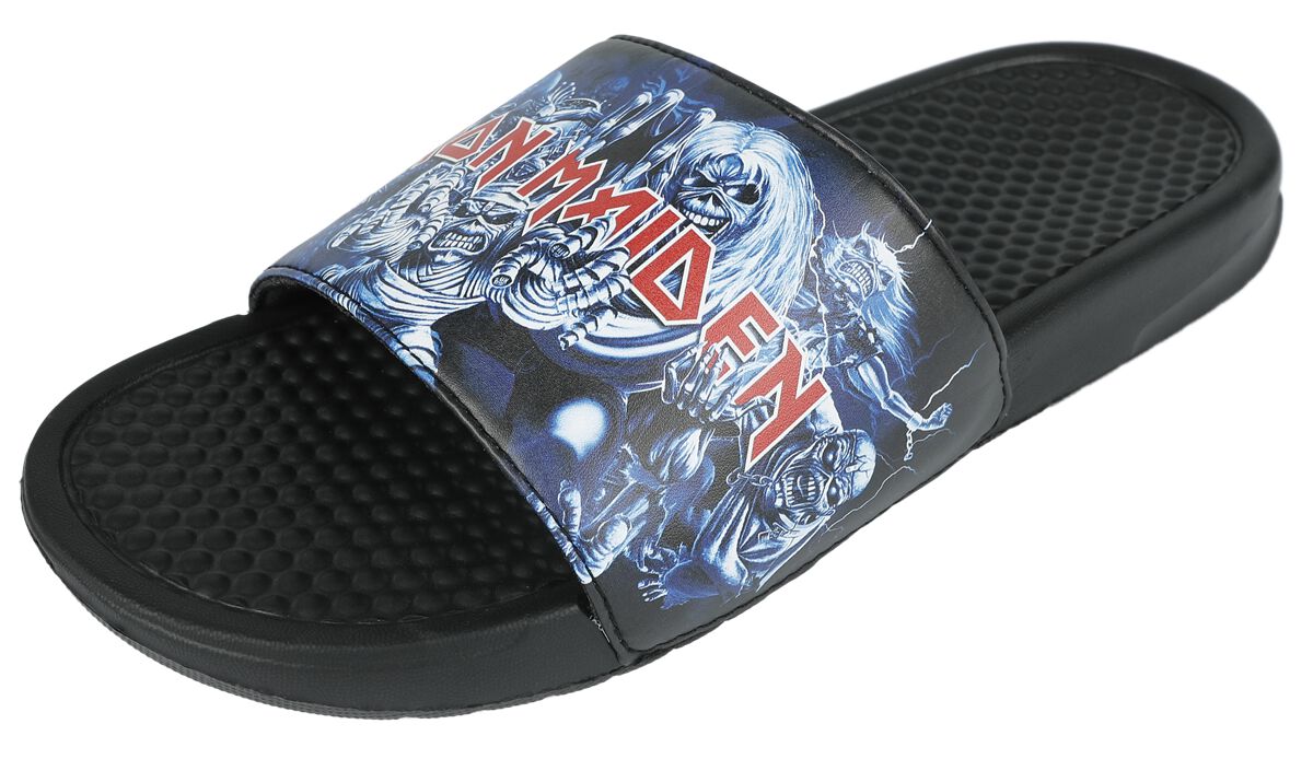 Levně Iron Maiden EMP Signature Collection Žabky - plážová obuv vícebarevný