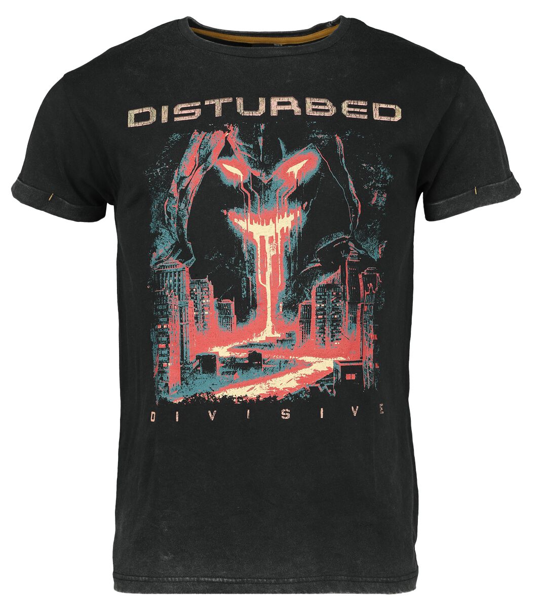 Disturbed T-Shirt - EMP Signature Collection - S bis 3XL - für Männer - Größe S - grau  - EMP exklusives Merchandise!