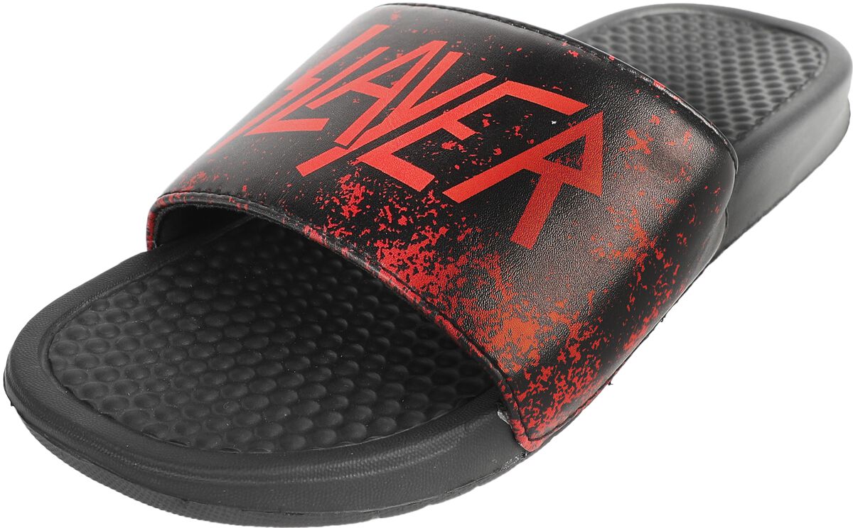 Levně Slayer EMP Signature Collection Žabky - plážová obuv cerná/cervená