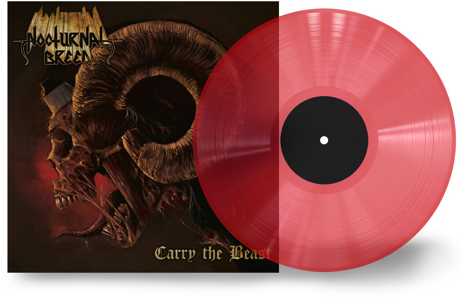 Nocturnal Breed Carry the beast LP multicolor