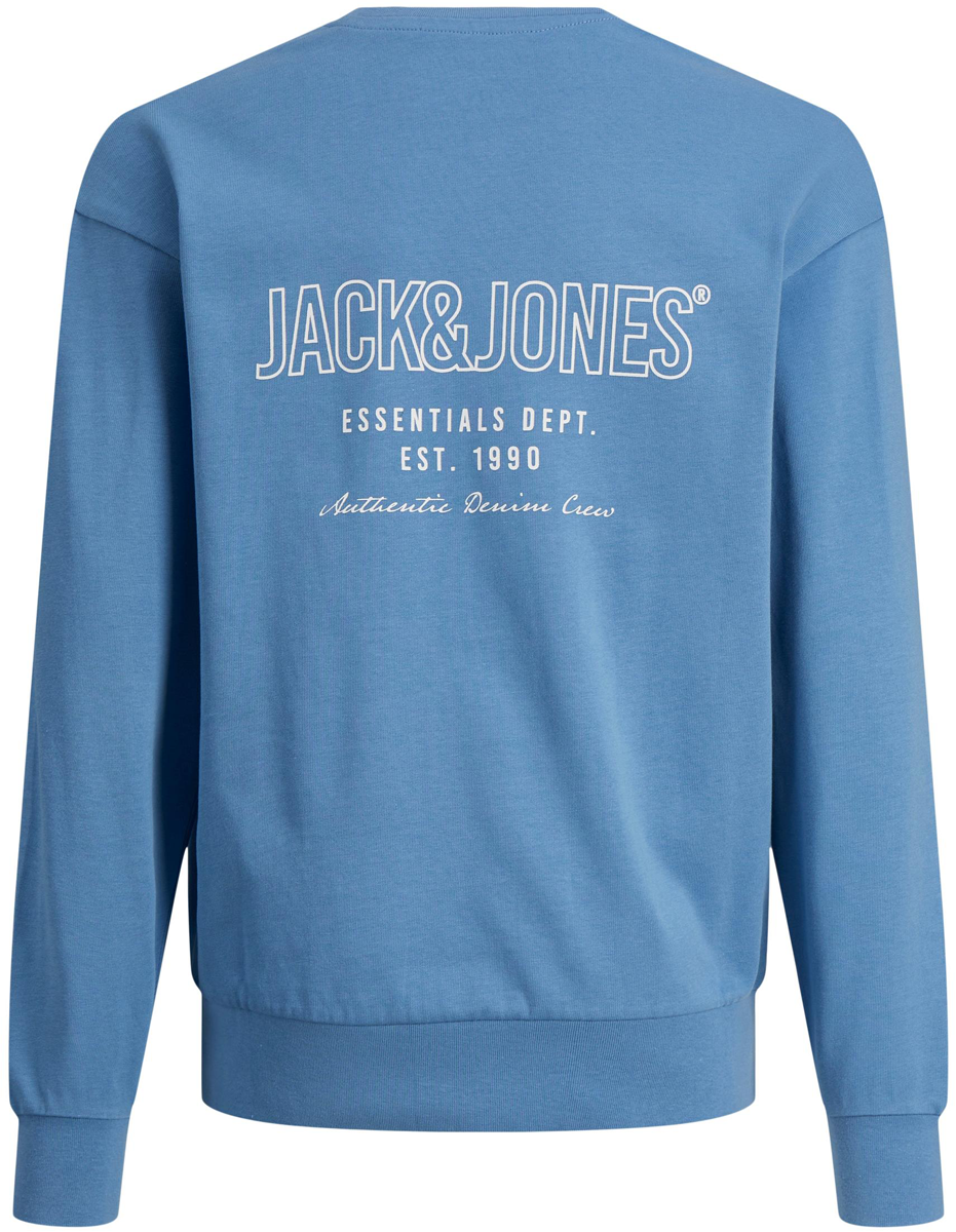 Jack & Jones Junior Sweatshirt - JJGrow Sweat Crew Neck JNR - 140 bis 176 - für Jungen - Größe 164 - hellblau