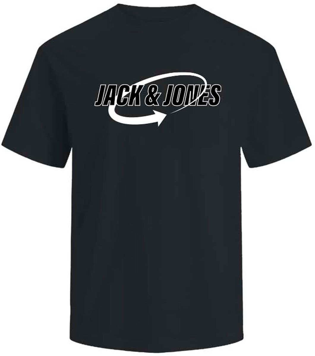Jack & Jones Junior T-Shirt - JCoarrow Tee SS JNR - 140 bis 176 - für Männer - Größe 152 - schwarz