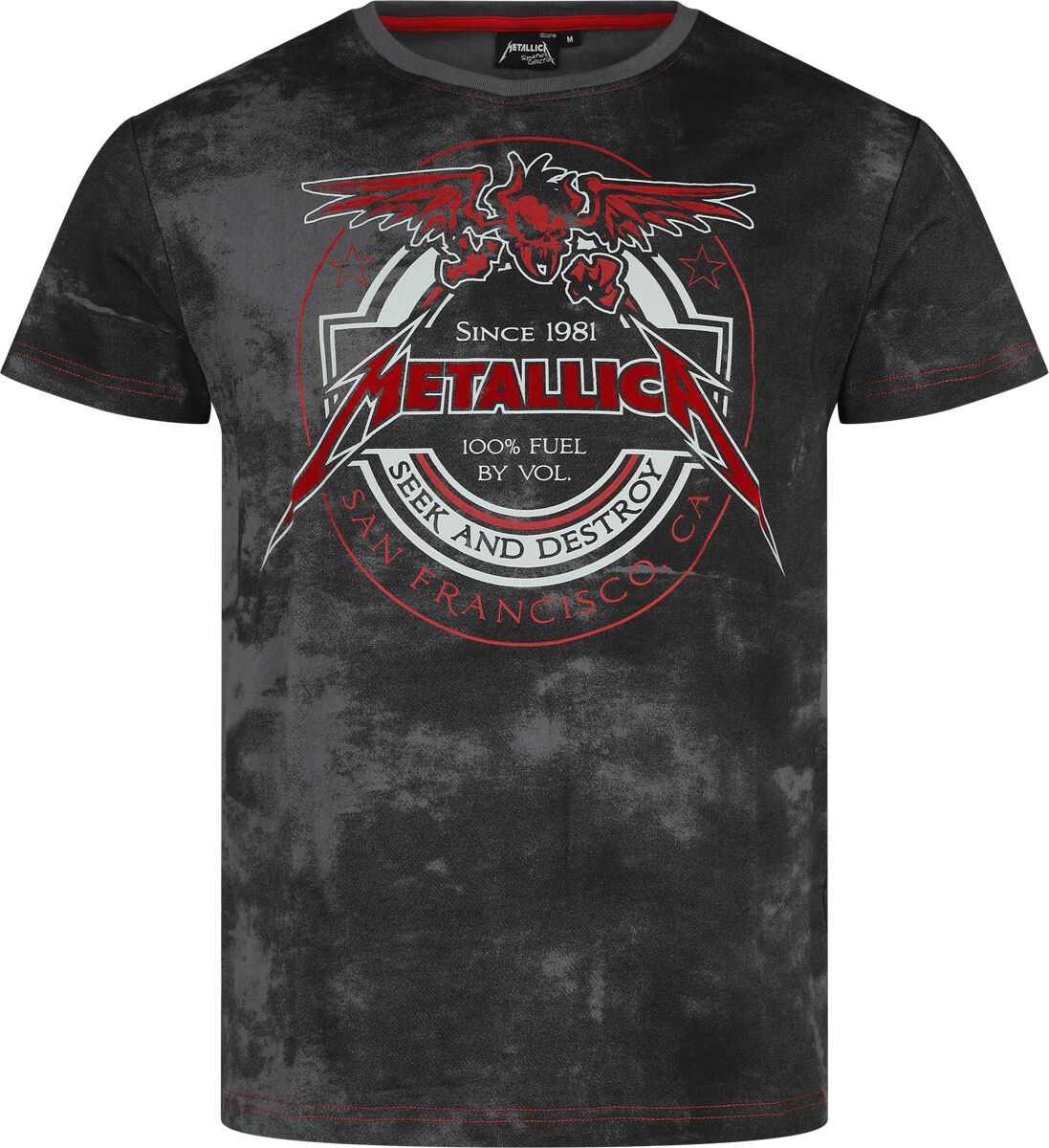 Image of T-Shirt di Metallica - EMP Signature Collection - S a XXL - Uomo - grigio/nero