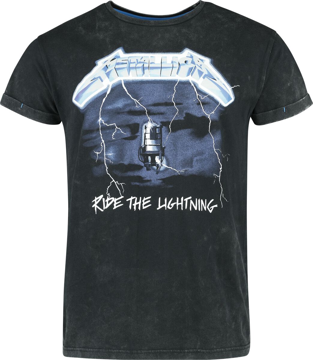 Metallica T-Shirt - EMP Signature Collection - S bis 3XL - für Männer - Größe M - dunkelgrau  - EMP exklusives Merchandise!