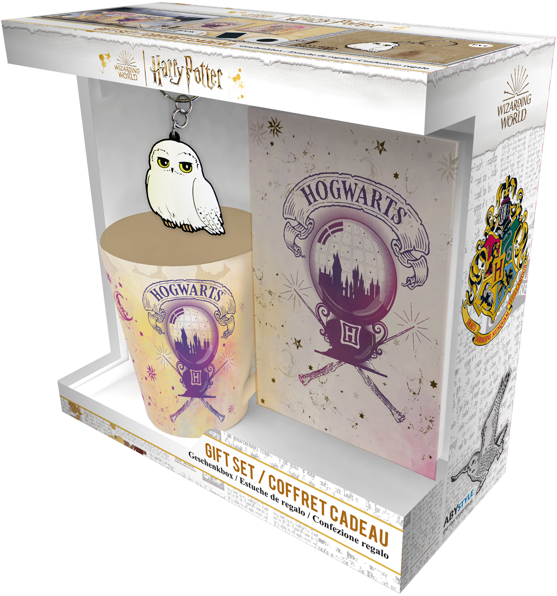 Harry Potter - Hogwarts - Geschenk-Set - Fanpaket - multicolor
