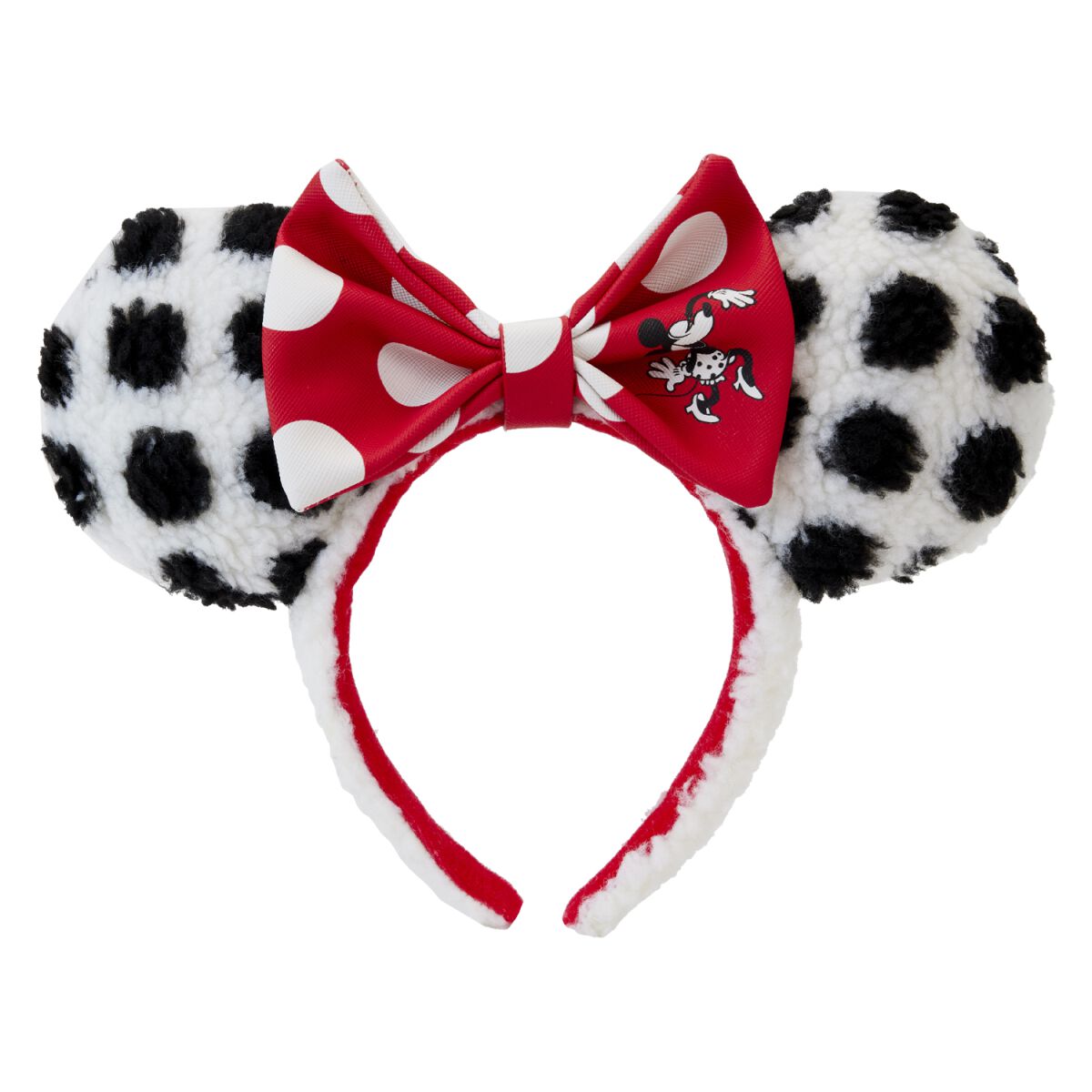Image of Fascia per capelli Disney di Minnie & Topolino - Loungefly - Minnie Rocks The Dots - Donna - bianco/nero/rosso