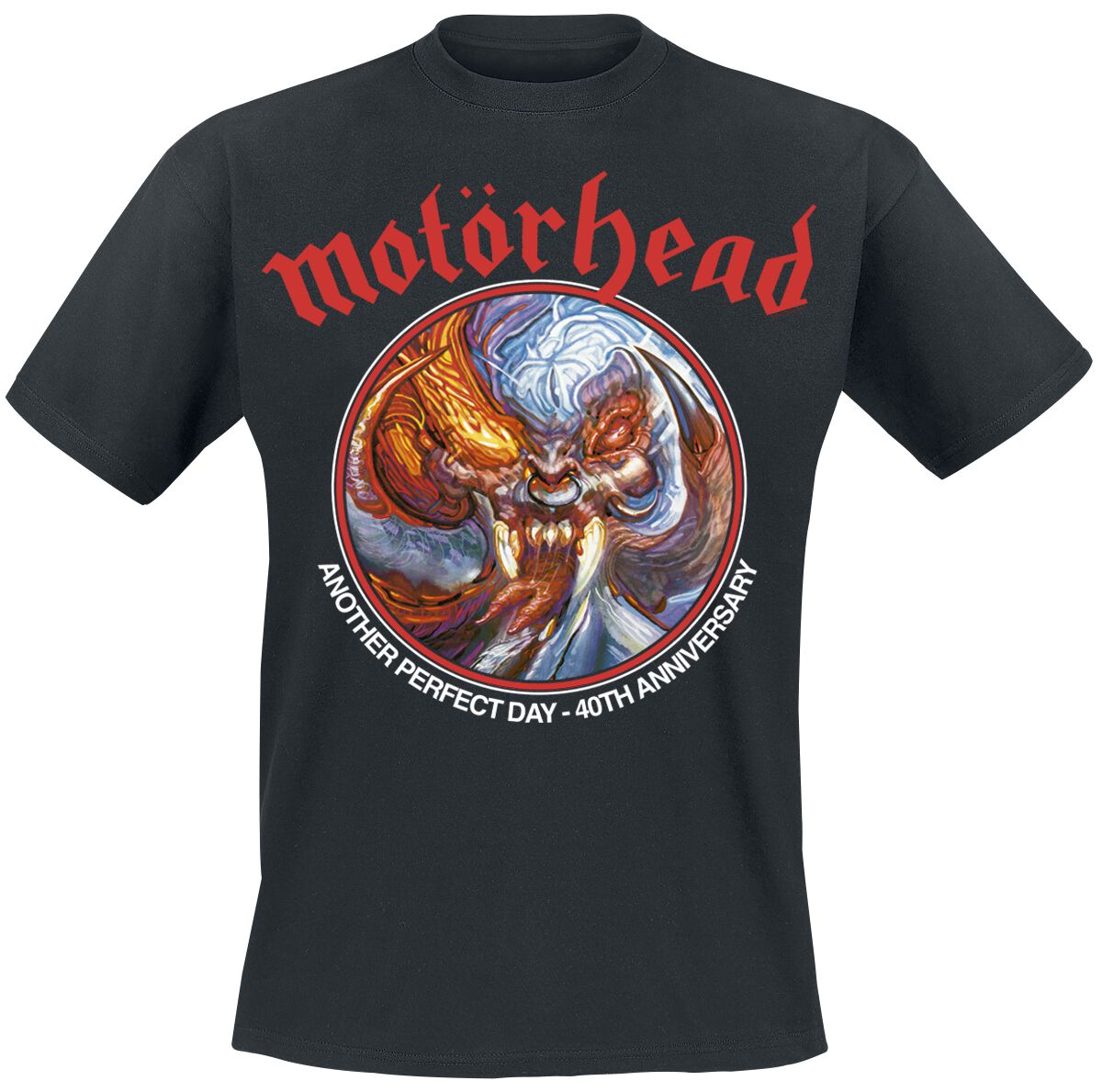 Motörhead T-Shirt - Another Perfect Day Anniversary - S bis 4XL - für Männer - Größe XL - schwarz  - Lizenziertes Merchandise!