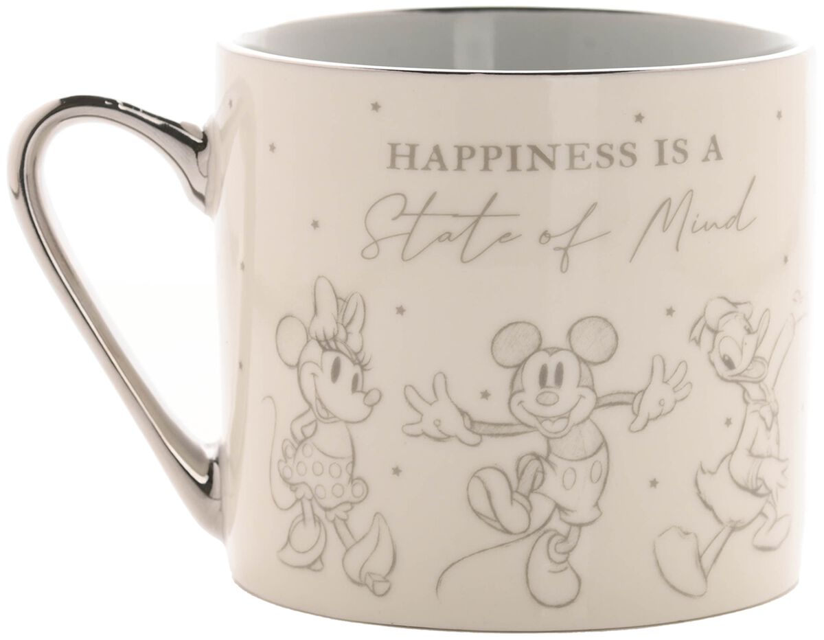 Levně Mickey & Minnie Mouse Disney 100 - Happiness is a State of Mind Hrnek vícebarevný