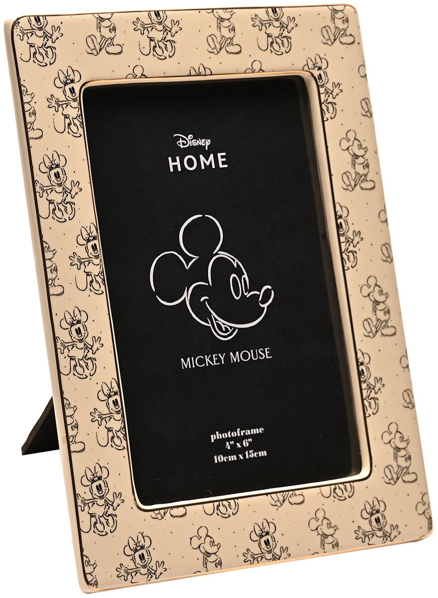 Levně Mickey & Minnie Mouse Mickey & Minnie dekorace zlatá