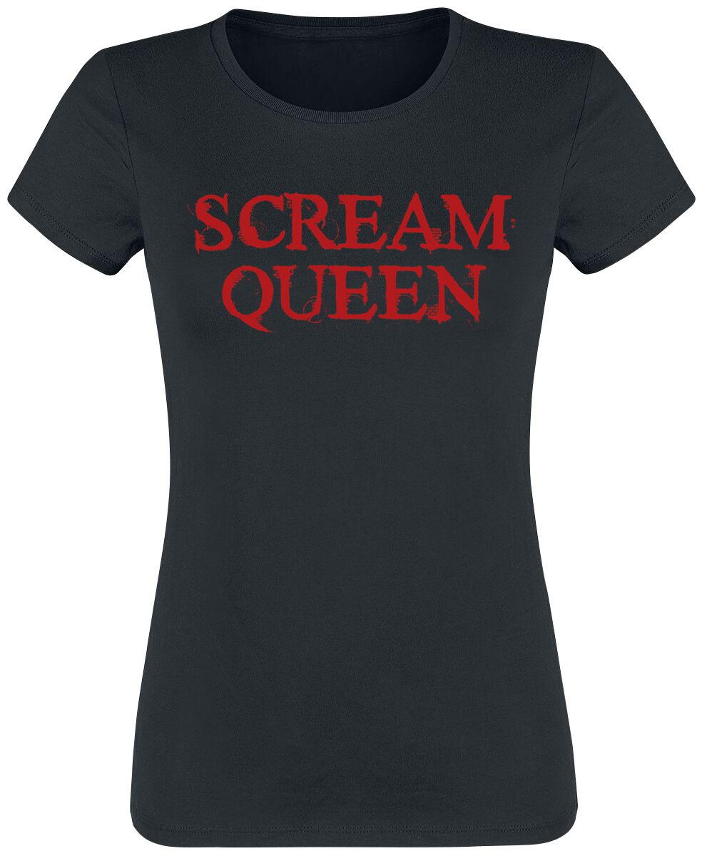 Levně Sprüche Scream Queen Dámské tričko černá