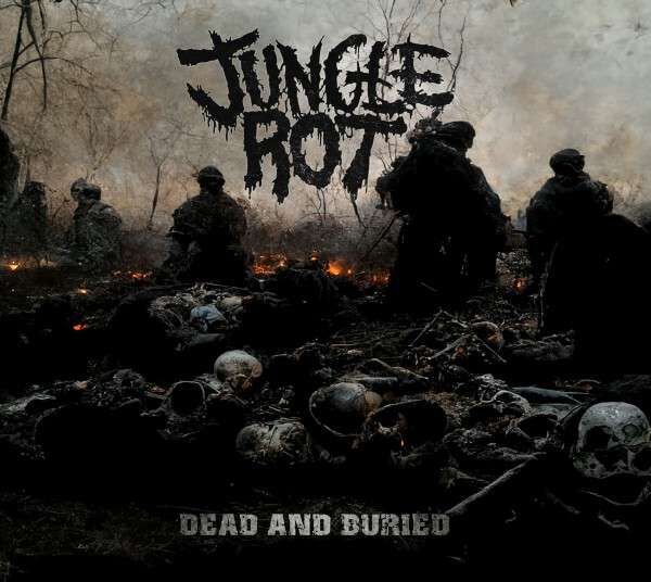 Jungle Rot Dead and buried CD multicolor