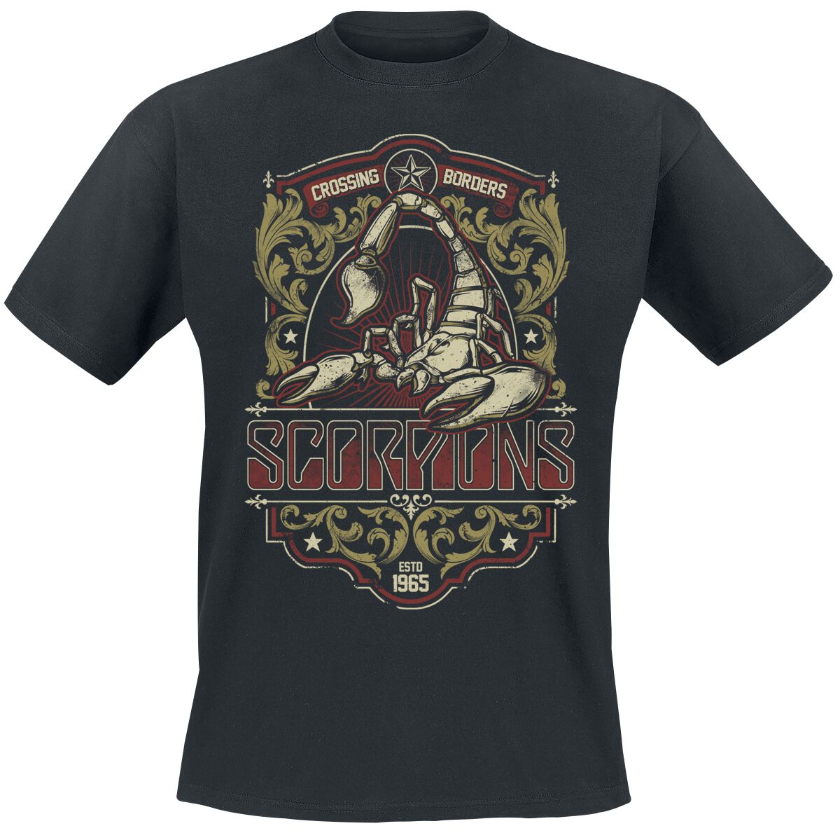 Scorpions T-Shirt - Wind Of Change - XXL - für Männer - Größe XXL - schwarz  - Lizenziertes Merchandise!