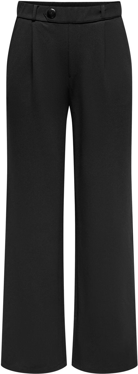 only onlsania belt button trousers cloth trousers black