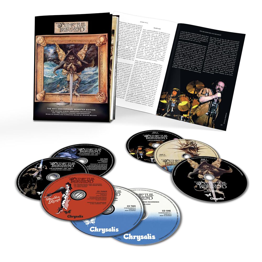 Levně Jethro Tull The broadsword and the beast (the 40th anniversary monster edition) CD & DVD standard