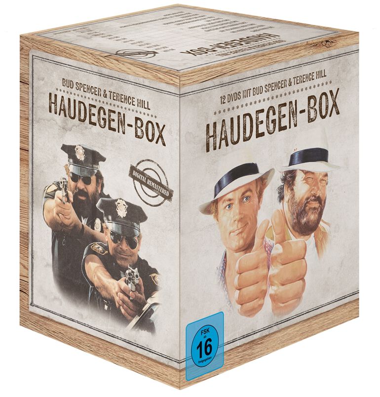 Bud Spencer & Terence Hill Voll auf die Zwölf! Haudegen-Box DVD DVD multicolor
