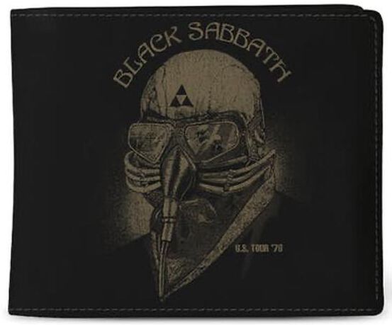 Black Sabbath Geldbörse - Rocksax - 78 Tour - für Männer - schwarz  - Lizenziertes Merchandise!