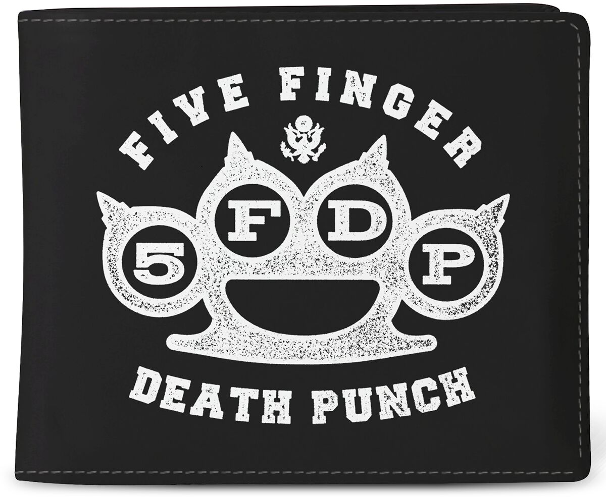 Levně Five Finger Death Punch Rocksax - Five Finger Death Punch Peněženka černá