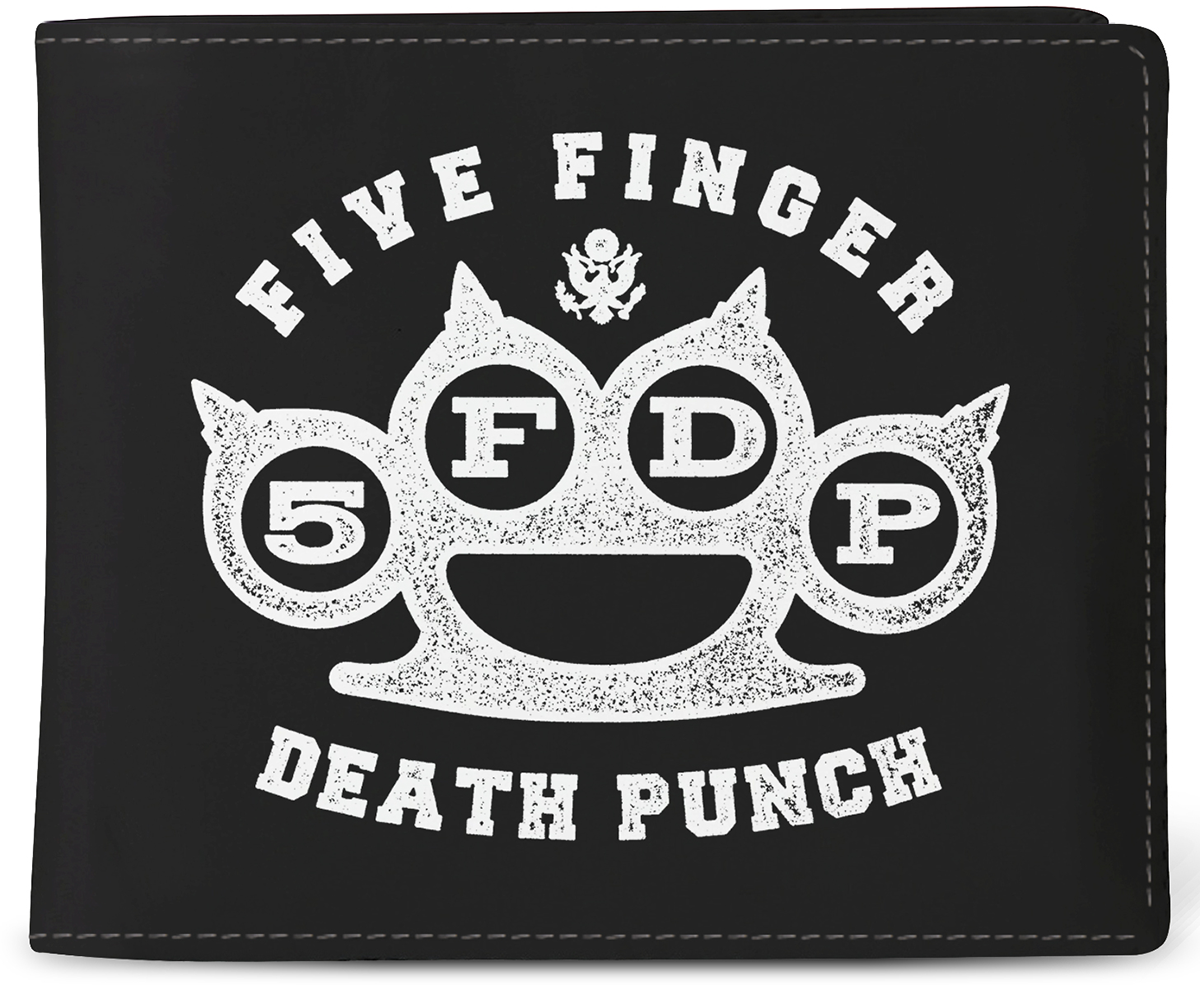 Five Finger Death Punch - Rocksax - Five Finger Death Punch - Geldbörse - schwarz