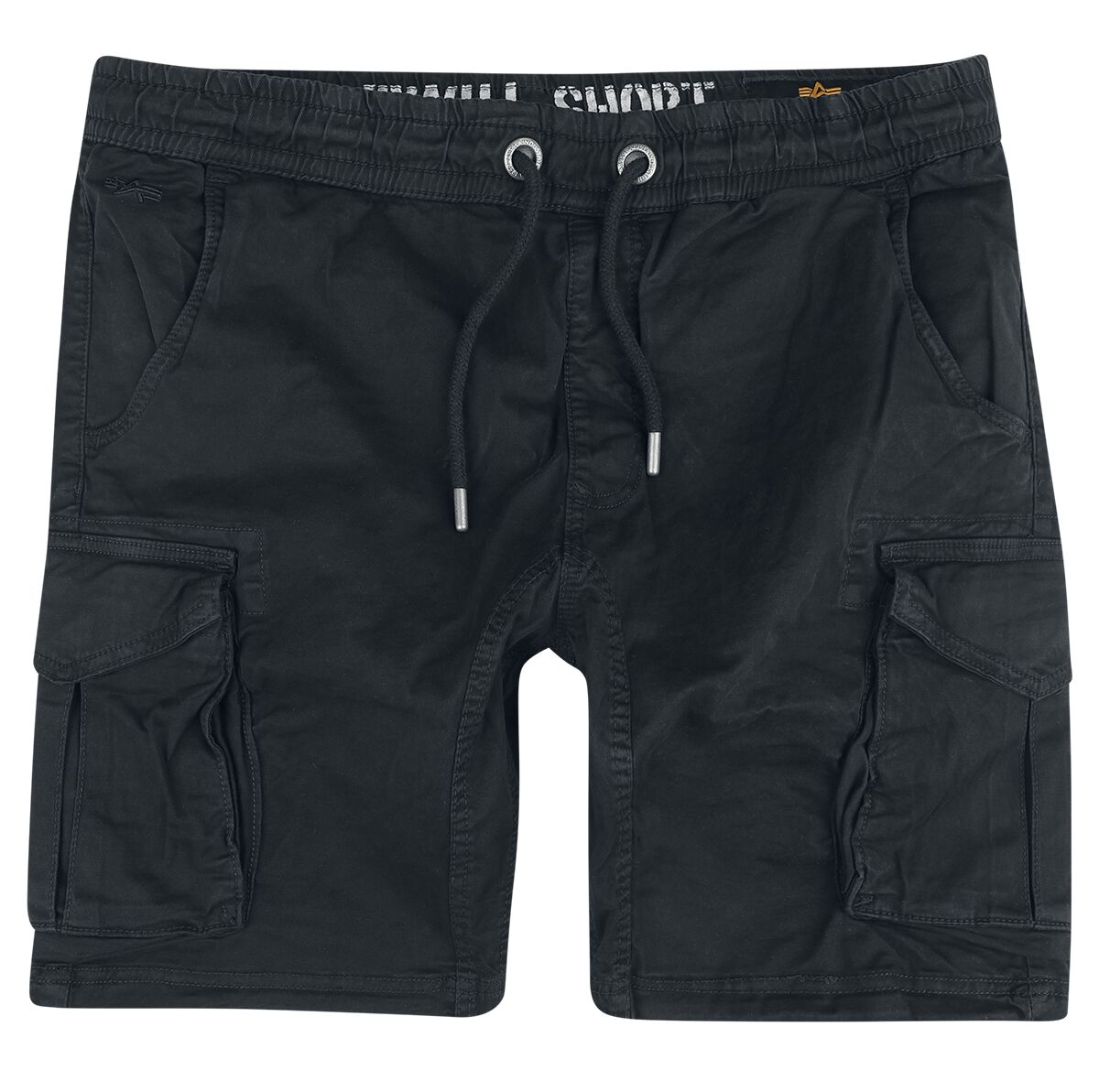 Image of Shorts di Alpha Industries - Cotton Twill Jogger Shorts - S a XXL - Uomo - nero