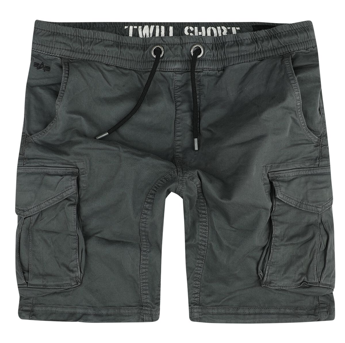 Image of Shorts di Alpha Industries - Cotton Twill Jogger Shorts - S a XXL - Uomo - grigio