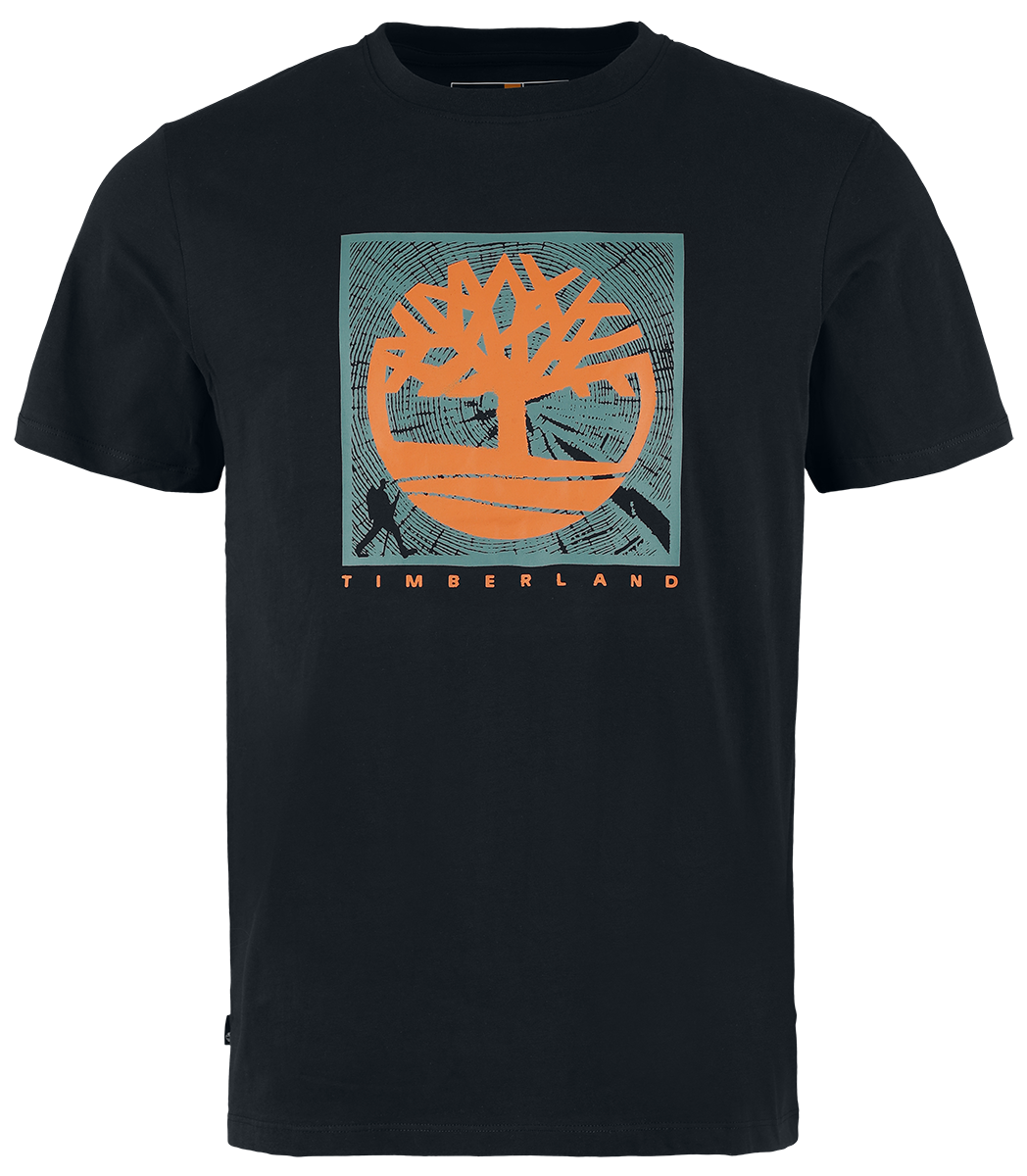Timberland - Short Sleeve Front Graphic Tee - T-Shirt - schwarz