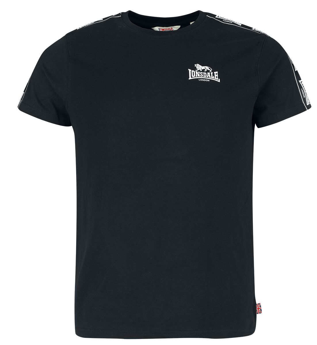 Lonsdale London T-Shirt - BRINDISTER - S bis XXL - für Männer - Größe S - schwarz