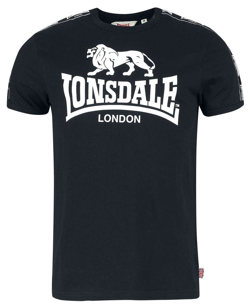 Lonsdale London STOUR T-Shirt schwarz in L