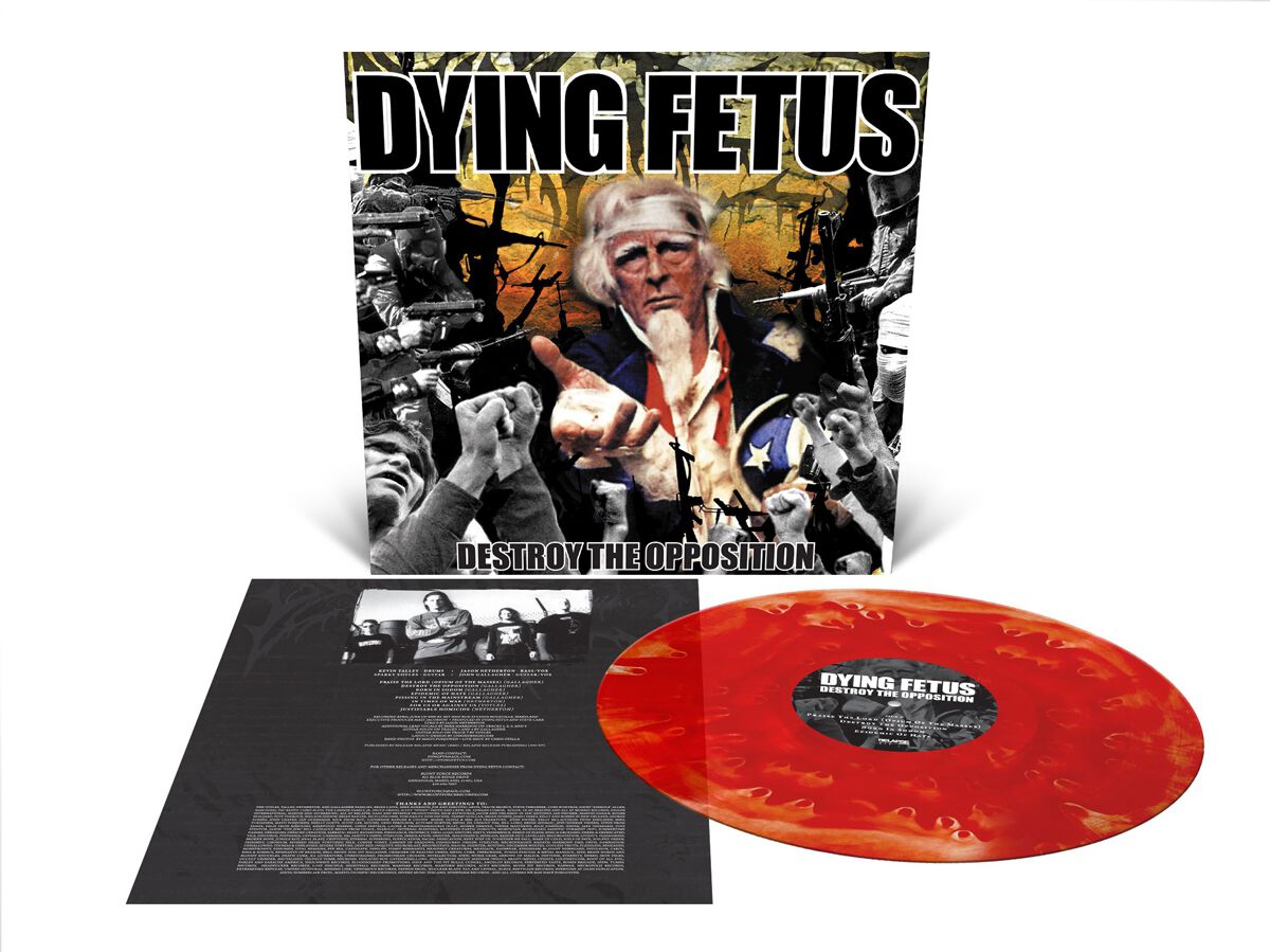 Dying Fetus Destroy the opposition LP multicolor