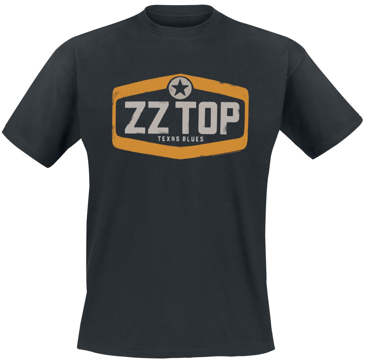 ZZ Top T-Shirt - Texas Blues - S bis XL - für Männer - Größe XL - schwarz  - Lizenziertes Merchandise!