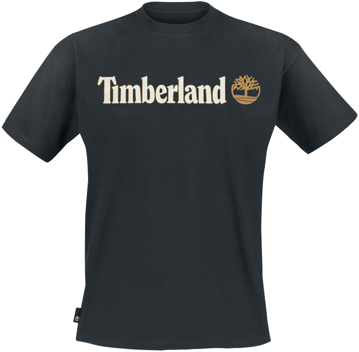 Timberland - Kennebec River Linear Logo Short Sleeve Tee - T-Shirt - schwarz