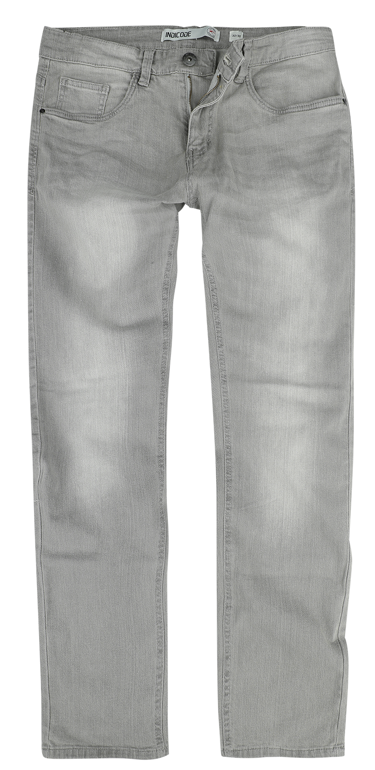 Indicode - INTony - Jeans - grau meliert