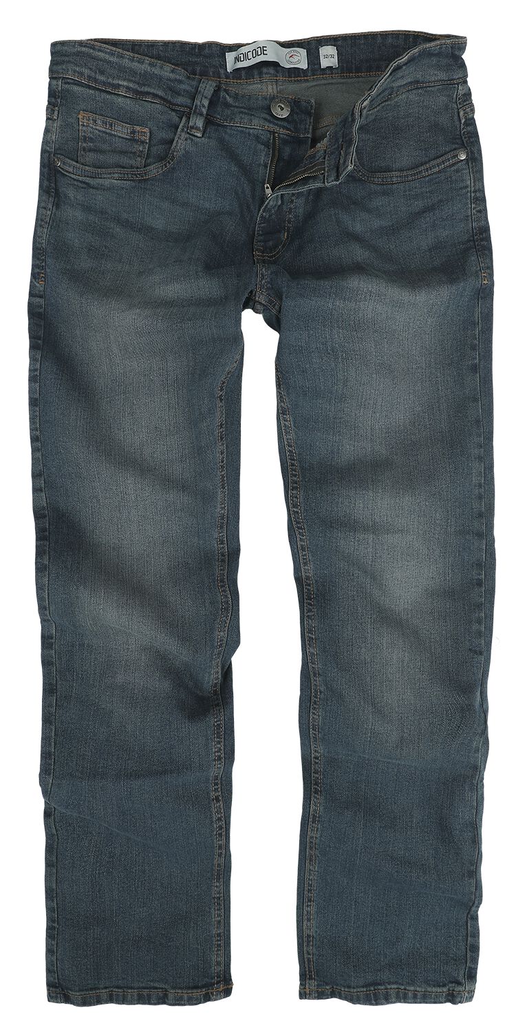Indicode Jeans - INTony - W29L32 bis W36L32 - für Männer - Größe W29L32 - blau
