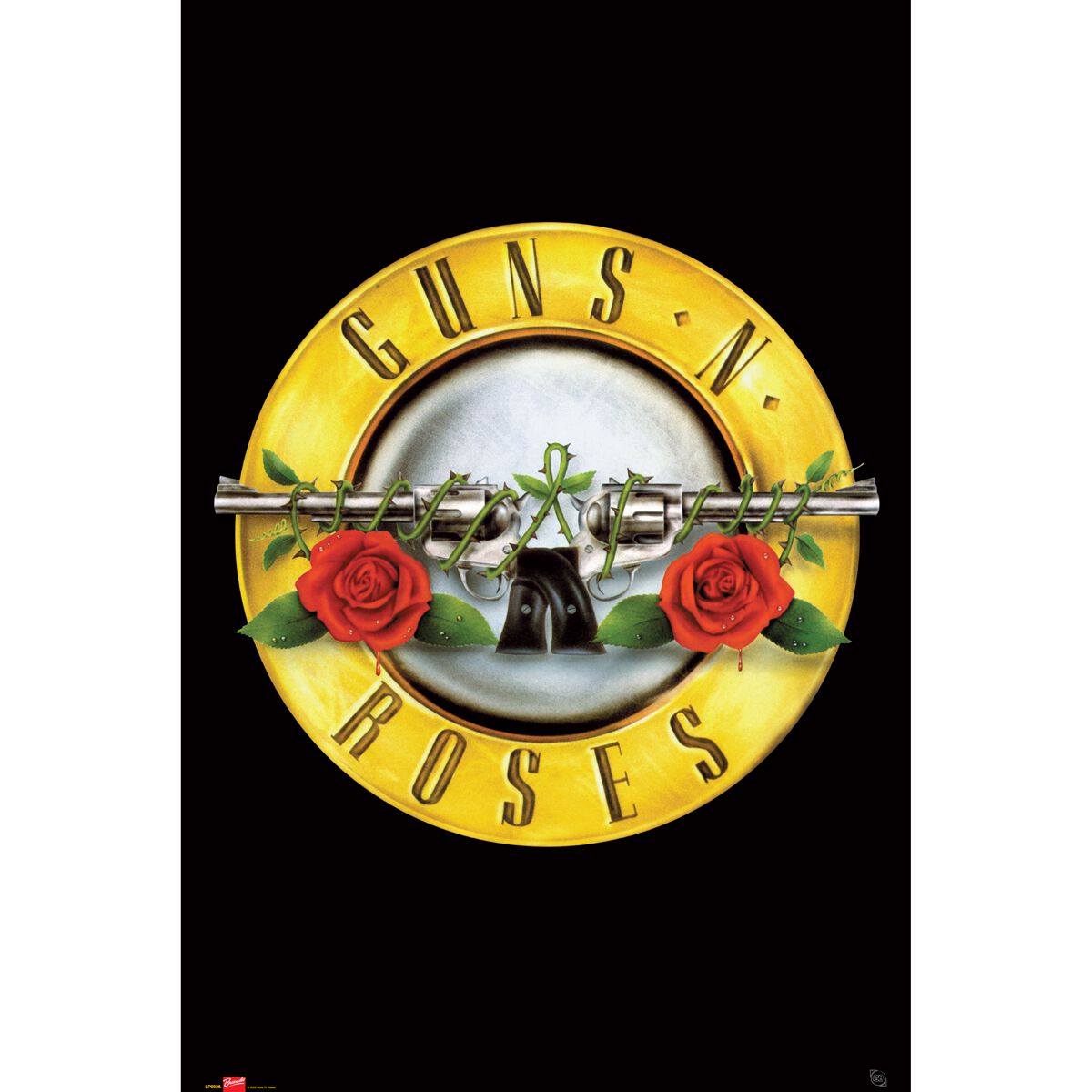 Guns N` Roses Logo Poster multicolor