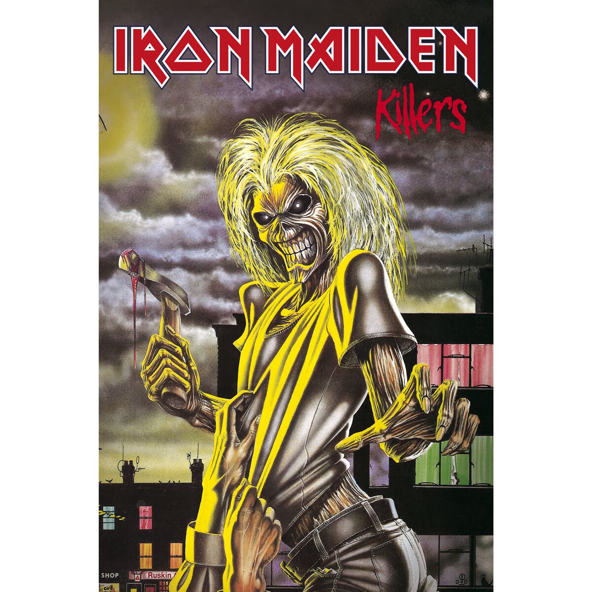 Iron Maiden Killers Poster multicolor