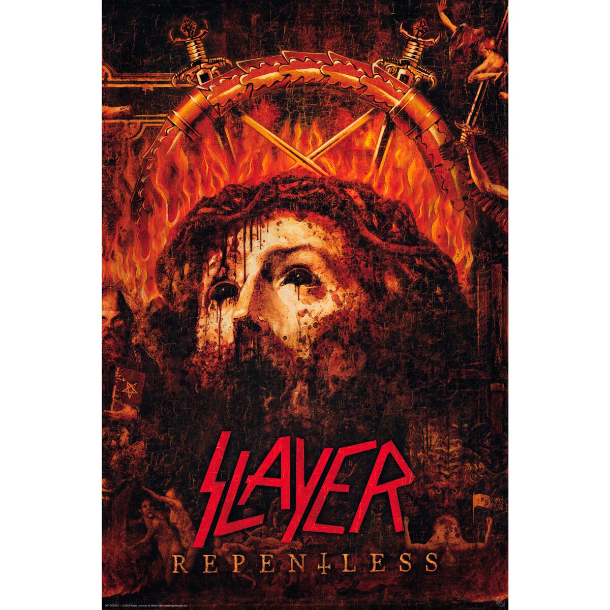 Slayer Repentless Killogy Poster multicolor