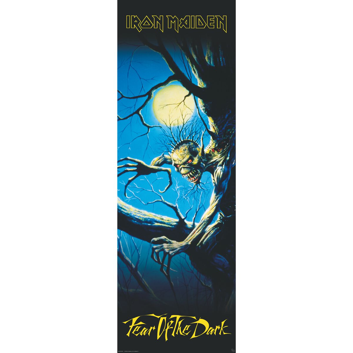 Iron Maiden Fear Of The Dark Poster multicolor