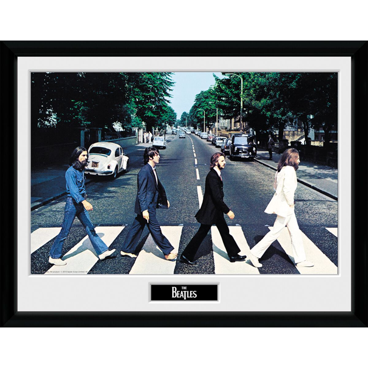 The Beatles Abbey Road Poster multicolor